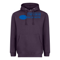 Plum blue note jazz music records Heavyweight Hoodie - artisFamous