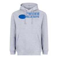 Heather Grey blue note jazz music records Heavyweight Hoodie - artisFamous