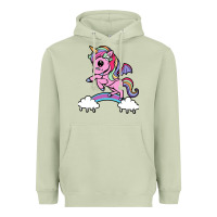 Matcha cute unicorn Heavyweight Hoodie - artisFamous