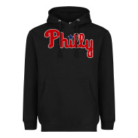 Black baseball philly Heavyweight Hoodie - artisFamous