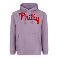 Lavender baseball philly Heavyweight Hoodie - artisFamous