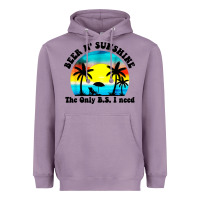 Lavender beer n' sunshine the only B.S. i need Heavyweight Hoodie - artisFamous