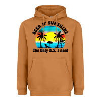 Meerkat beer n' sunshine the only B.S. i need Heavyweight Hoodie - artisFamous