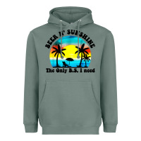 Sage beer n' sunshine the only B.S. i need Heavyweight Hoodie - artisFamous