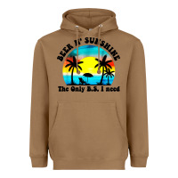 Toasted Coconut beer n' sunshine the only B.S. i need Heavyweight Hoodie - artisFamous
