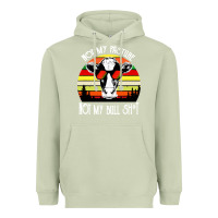 Matcha vintage not my pasture not my bull cow Heavyweight Hoodie - artisFamous