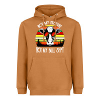 Meerkat vintage not my pasture not my bull cow Heavyweight Hoodie - artisFamous