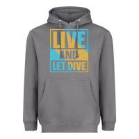 Storm Live And Let Dive Retro Style Heavyweight Hoodie - artisFamous