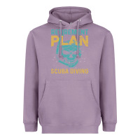 Lavender Retirement Plan Scuba Diving Heavyweight Hoodie - artisFamous