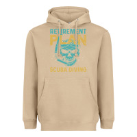 Mushroom Retirement Plan Scuba Diving Heavyweight Hoodie - artisFamous