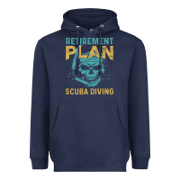 Navy Retirement Plan Scuba Diving Heavyweight Hoodie - artisFamous