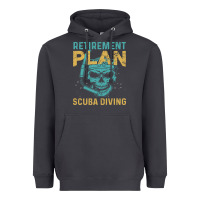 Smoke Retirement Plan Scuba Diving Heavyweight Hoodie - artisFamous