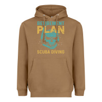 Retirement Plan Scuba Diving Heavyweight Hoodie | Teevron