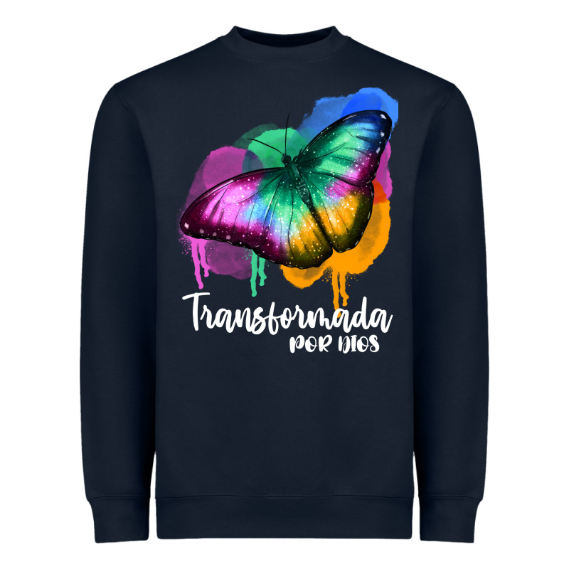 Transformada Por Dios Heavyweight Sweatshirt by JahusDesignShop | Teevron
