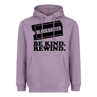 Lavender blockbuster be kind rewind Heavyweight Hoodie - artisFamous