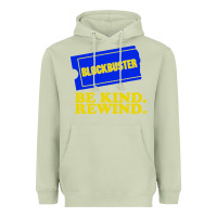 Matcha blockbuster be kind rewind Heavyweight Hoodie - artisFamous