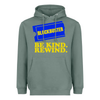 Sage blockbuster be kind rewind Heavyweight Hoodie - artisFamous