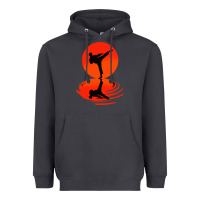 Smoke karate and kung fu Heavyweight Hoodie - artisFamous