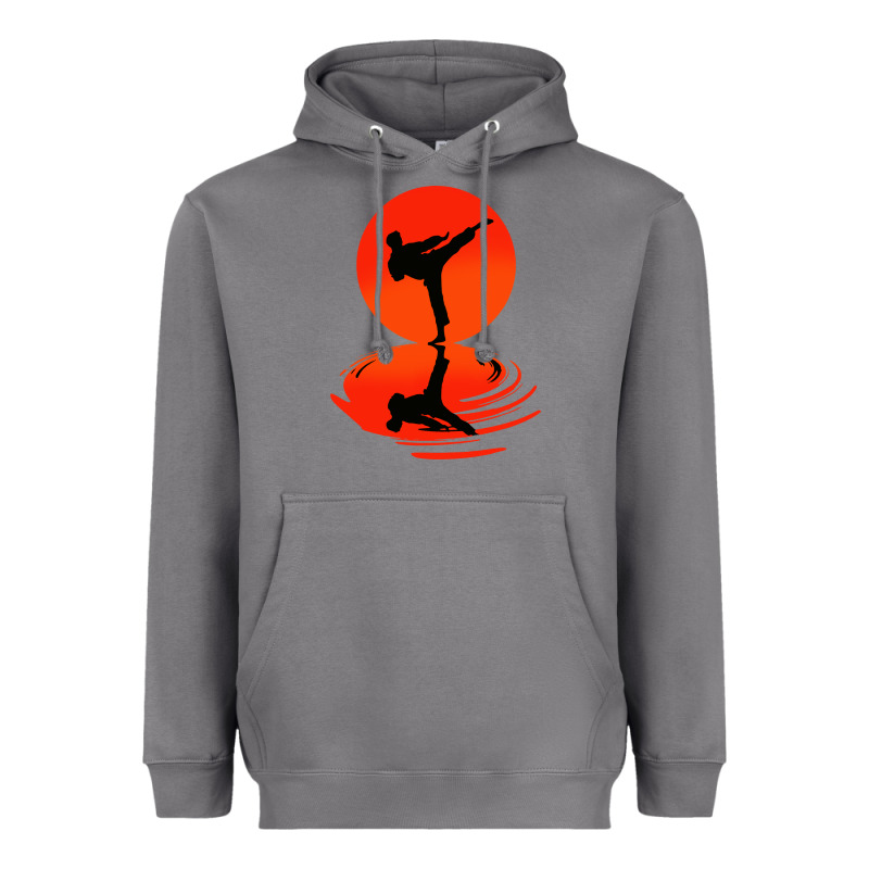 Karate And Kung Fu Heavyweight Hoodie by artisFamous | Teevron
