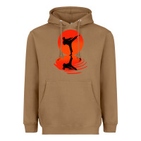 Toasted Coconut karate and kung fu Heavyweight Hoodie - artisFamous