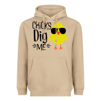 Mushroom kids chick dig me christian Heavyweight Hoodie - artisFamous