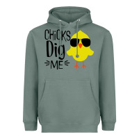 Sage kids chick dig me christian Heavyweight Hoodie - artisFamous