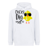 White kids chick dig me christian Heavyweight Hoodie - artisFamous