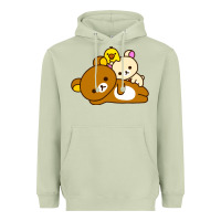 Matcha rilakkuma rila head shirt Heavyweight Hoodie - artisFamous