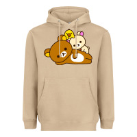 Mushroom rilakkuma rila head shirt Heavyweight Hoodie - artisFamous