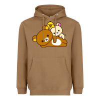 Toasted Coconut rilakkuma rila head shirt Heavyweight Hoodie - artisFamous