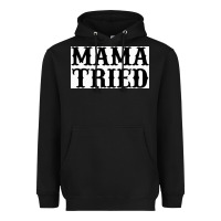 Black Mama Tried Heavyweight Hoodie - artisFamous