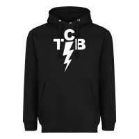 Black taking care of business rock n roll Heavyweight Hoodie - artisFamous