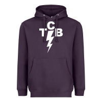 Plum taking care of business rock n roll Heavyweight Hoodie - artisFamous