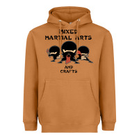 Meerkat mixed martial arts and crafts Heavyweight Hoodie - artisFamous