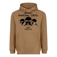 Toasted Coconut mixed martial arts and crafts Heavyweight Hoodie - artisFamous