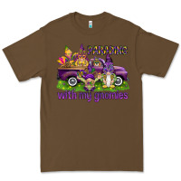 Cacao Parading with my gnomies Premium Tee - HowdyJamesFarm