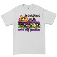Dove Grey Parading with my gnomies Premium Tee - HowdyJamesFarm