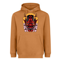 Meerkat demon oni mask Heavyweight Hoodie - artisFamous