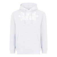 White you can't ban these guns Heavyweight Hoodie - artisFamous