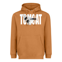 Meerkat f 14 tomcat f14 navy jet fighter plane tshirt pilot t shirt Heavyweight Hoodie - artisFamous
