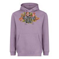 Lavender Rainforest Cafe Heavyweight Hoodie - artisFamous