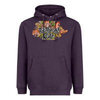 Plum Rainforest Cafe Heavyweight Hoodie - artisFamous