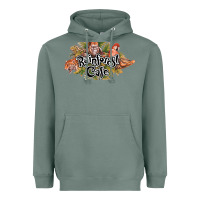 Sage Rainforest Cafe Heavyweight Hoodie - artisFamous
