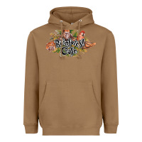 Toasted Coconut Rainforest Cafe Heavyweight Hoodie - artisFamous
