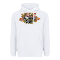 White Rainforest Cafe Heavyweight Hoodie - artisFamous