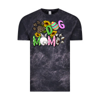 Cloud Black Dog mom Easter Mother's Day Vintage Tee - FaDigitalArtStudio