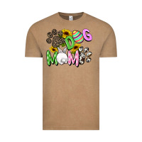 Vintage Coffee Dog mom Easter Mother's Day Vintage Tee - FaDigitalArtStudio