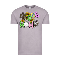 Vintage Zinc Dog mom Easter Mother's Day Vintage Tee - FaDigitalArtStudio