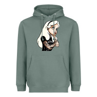 Sage alice in wonderland Heavyweight Hoodie - artisFamous