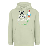 Matcha xrp to the moon Heavyweight Hoodie - artisFamous